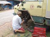 Lagerschaden in Laos