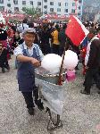 Zuckerwatte auf Chinesisch