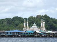 Schwimmende Stadt in Brunei