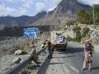 Auf dem Karakorum -Highway